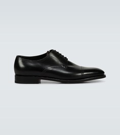 Кожаные туфли дерби Loe John Lobb, черный