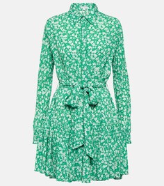 Платье-рубашка Kimi с принтом POUPETTE ST BARTH, зеленый