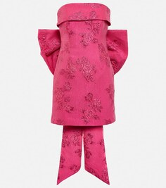 Жаккардовое мини-платье Matchmaker REBECCA VALLANCE, розовый