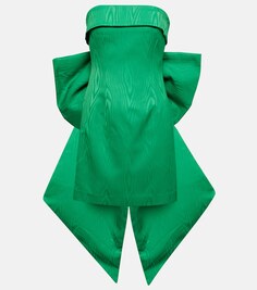 Мини-платье Abigail из крепа REBECCA VALLANCE, зеленый