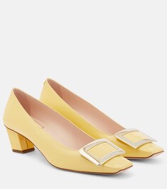 Лакированные туфли Belle Vivier Roger Vivier, желтый