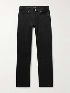 Новые стандартные джинсы прямого кроя A.P.C., черный