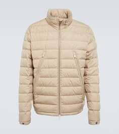 Алфит стеганый пуховик Moncler, бежевый