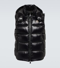 Пуховой жилет Bormes Moncler, черный