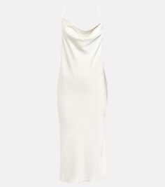 Атласное платье-комбинация Bridal Grace ROTATE BIRGER CHRISTENSEN, нейтральный