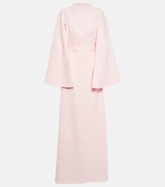 Платье из крепа с накидкой SAFIYAA, розовый