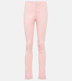 Узкие брюки с пайетками ROTATE BIRGER CHRISTENSEN, розовый