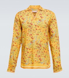 Рубашка Ridley с цветочным принтом Orlebar Brown, разноцветный