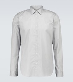 Полосатая рубашка Giles из хлопка Orlebar Brown, серый