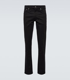 Узкие джинсы Томсон Ralph Lauren Purple Label, черный
