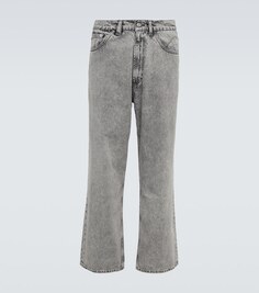 Широкие джинсы третьего покроя Our Legacy, серый