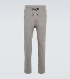 Кашемировые спортивные штаны Polo Ralph Lauren, серый