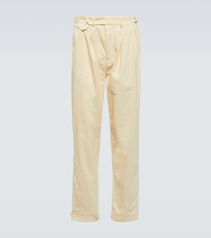 Хлопковые брюки Polo Ralph Lauren, нейтральный