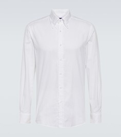Рубашка Оксфорд из хлопкового поплина Ralph Lauren Purple Label, белый