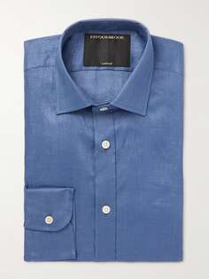 Льняная рубашка Colne Favourbrook, синий