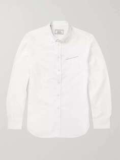 Хлопковая оксфордская рубашка OFFICINE GÉNÉRALE, белый