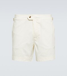 Классические шорты для плавания Tom Ford, белый