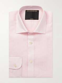 Льняная рубашка Colne Favourbrook, розовый