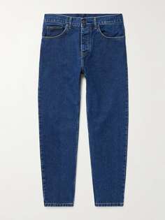 Зауженные джинсы Newel с аппликацией логотипа CARHARTT WIP, синий