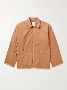 Куртка-ракушка с аппликацией логотипа DANTON, апельсиновый