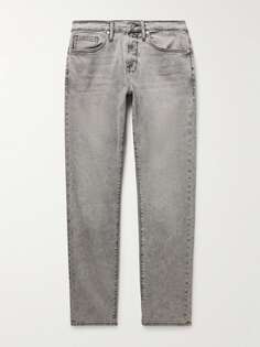 Узкие джинсы L&apos;Homme FRAME, серый