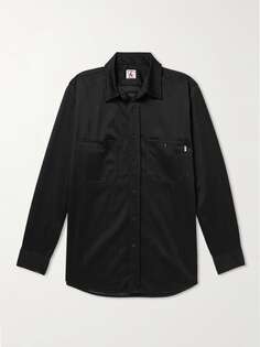 Сетчатая рубашка Randy&apos;S Garments, черный