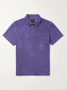Рубашка поло из махровой ткани Mr Fantasy из смесового хлопка HOWLIN&apos;, фиолетовый Howlin'