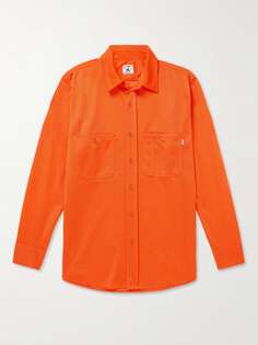 Сетчатая рубашка Randy&apos;S Garments, апельсиновый