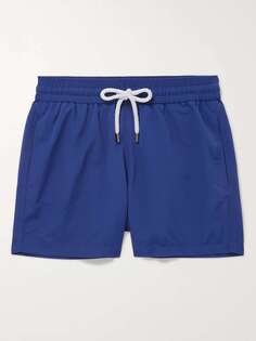 Короткие облегающие плавательные шорты Frescobol Carioca, синий