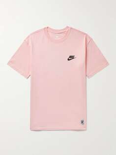 Спортивная одежда Футболка из хлопкового джерси с логотипом Sole Food NIKE, розовый