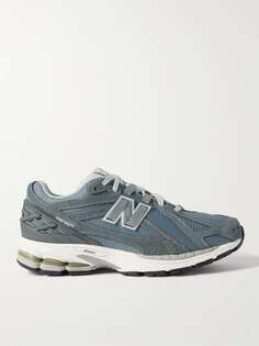 Кроссовки 1906 из сетки и матовой замши NEW BALANCE, синий