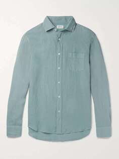 Льняная рубашка Paul Slub HARTFORD, зеленый