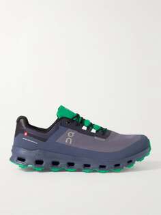 Cloudvista Водонепроницаемые сетчатые кроссовки с резиновой отделкой ON-RUNNING, синий