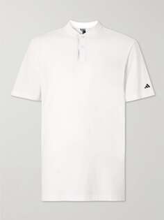 Рубашка-поло для гольфа из эластичного переработанного джерси ADIDAS GOLF, белый