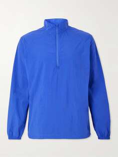 Куртка для гольфа AM Dawn Patrol с молнией на половину длины из переработанного материала OUTDOOR VOICES, синий