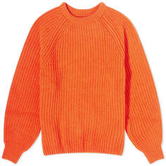 Джемпер Barbour Hartley Knitted, оранжевый