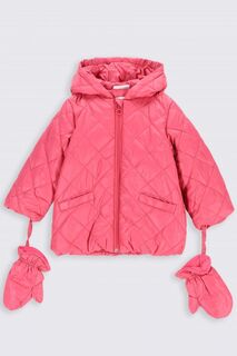 Зимняя куртка Coccodrillo розовая стеганая