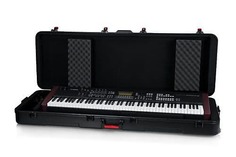 Литой полиэтиленовый чехол для клавиатуры Gator серии TSA ATA с колесами для сверхглубоких 88-нотных клавиатур GTSA-KEY88D