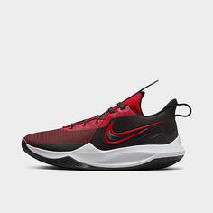 Кроссовки баскетбольные Nike Precision 6 Flyease, черно-красный