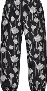 Брюки Supreme Floral Silk Track Pant &apos;Black&apos;, черный