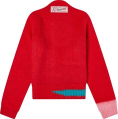 Свитер Raf Simons Vintage Knit Sweater &apos;Red&apos;, красный
