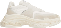 Кроссовки Balenciaga Triple S Sneaker White Ecru 2018, белый