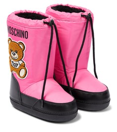 Лыжные ботинки Moschino, розовый