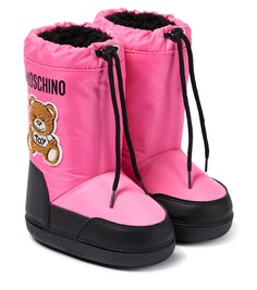 Лыжные ботинки Moschino, розовый