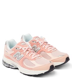 Замшевые кроссовки 2002-го года New Balance, розовый
