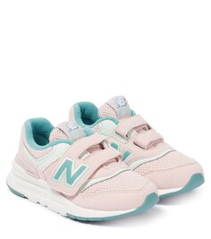 Кроссовки 997H с кожаной отделкой New Balance, розовый