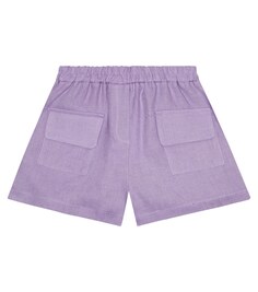Льняные шорты Paade Mode, фиолетовый