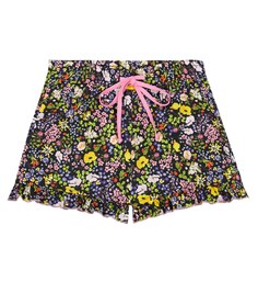 Хлопковые шорты с цветочным принтом Paade Mode, разноцветный