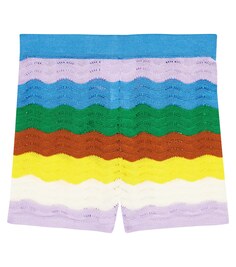 Хлопковые шорты вязки &quot;пуантель&quot; Paade Mode, разноцветный