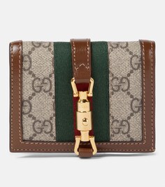 Кошелек Jackie 1961 GG Supreme Gucci, бежевый